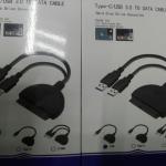 CABLE TYPE C TO SATA ADAPTER