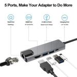 HUB TYPE C TO 5 IN 1